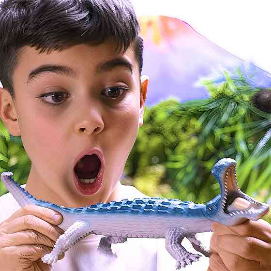 Стретч-іграшка у вигляді тварини серії Legend of animals Максі – Володарі Юрського періоду Дніпро