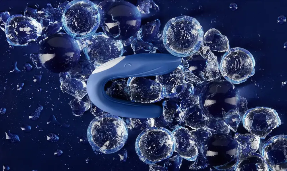 Вібратор для пар Satisfyer Double Whale з двома моторчиками Львів - фото 5