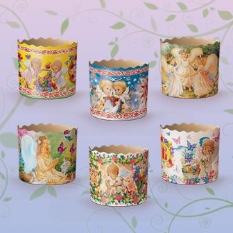 Форми для Пасок 100 гр d70 h65 Асорті 50 шт/пач. Харків - фото 3