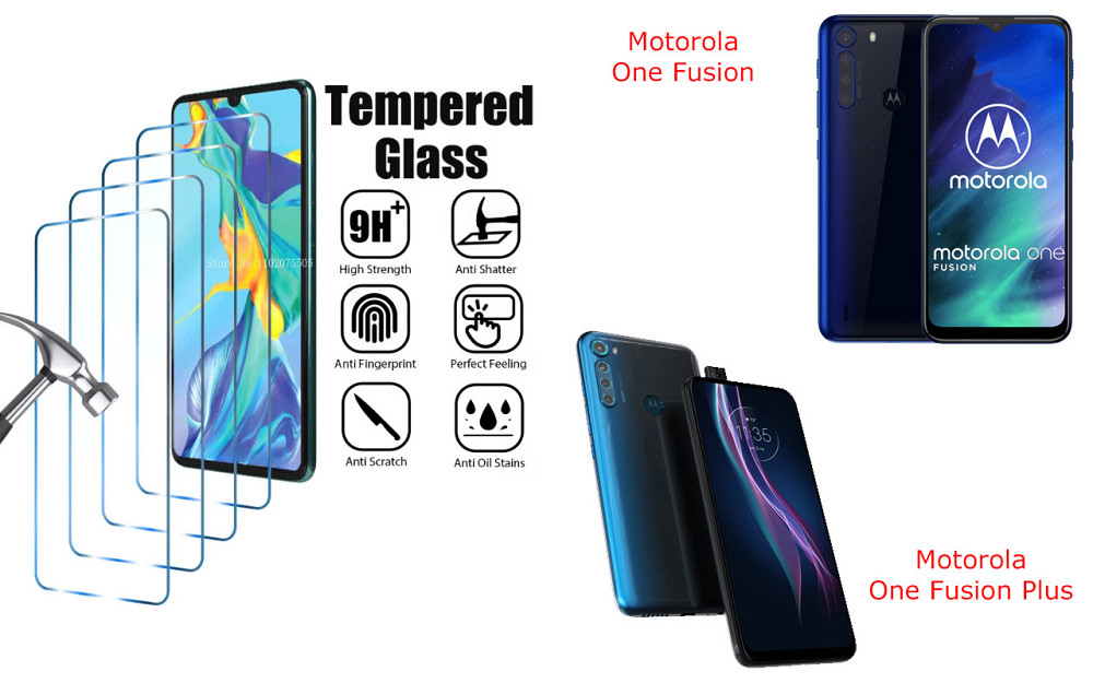 Защитное стекло ArmorGlass для Motorola One Fusion, One Fusion Plus – устойчивое к царапинам и ударам Киев - изображение 1