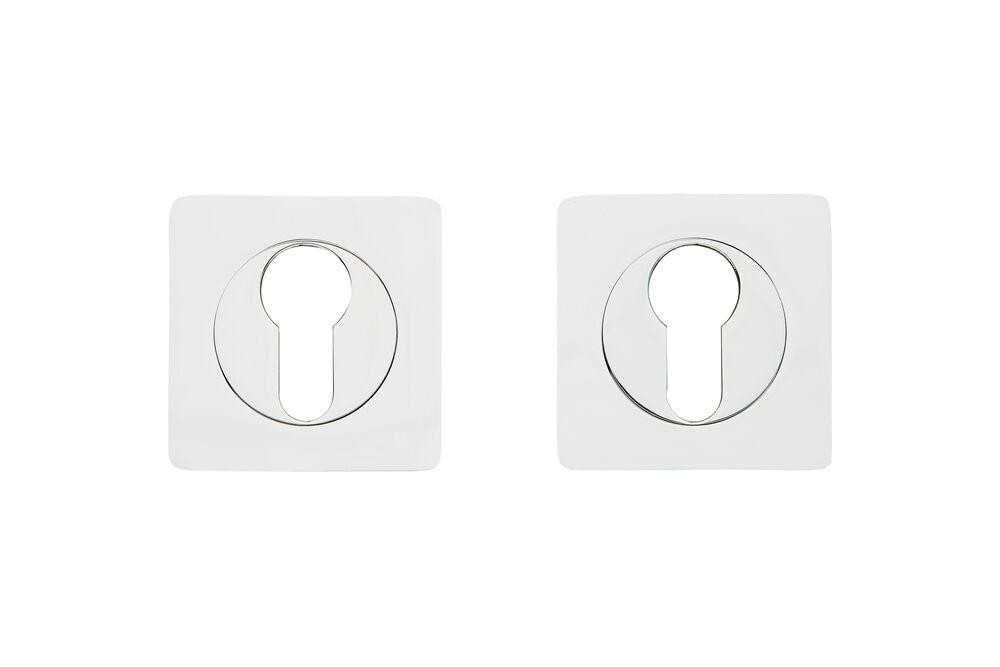 Накладки на цилиндр Gavrohe Z25-EH OB CP/CP хром/ хром Киев - изображение 1