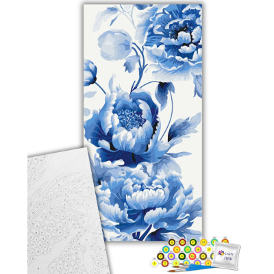 Картина по номерам ArtCraft Небесні півонії 40х80 см (13090-AC) Вінниця - фото 2