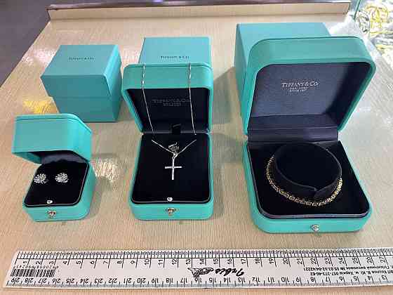 Tiffany / Тіффані подарункове паковання під браслет — коробочка, зовнішня коробочка, пакет, мішечок, картка Одеса