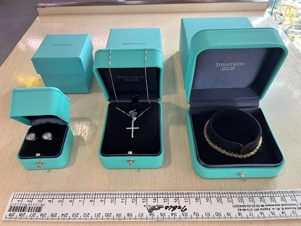 Tiffany упаковка под браслет - коробочка, внешняя коробочка, пакет, мешочек, протирка для серебра Одесса - изображение 3