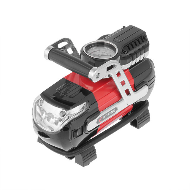 Компресор автомобільний 12 В, один циліндр 30 мм INTERTOOL AC-0002 Киев - изображение 1