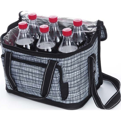 Термосумка СИЛА 15 л чорно-біла (32х20х24 см) (960604) Вінниця - фото 6