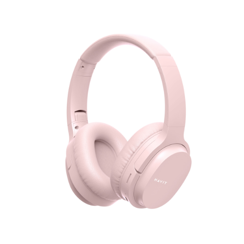 Навушники бездротові накладні Havit HV-I62 рожевий Житомир - фото 1