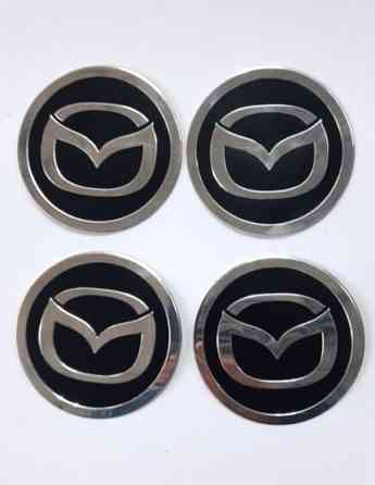 Наклейка на ковпаки MAZDA d90мм Винница