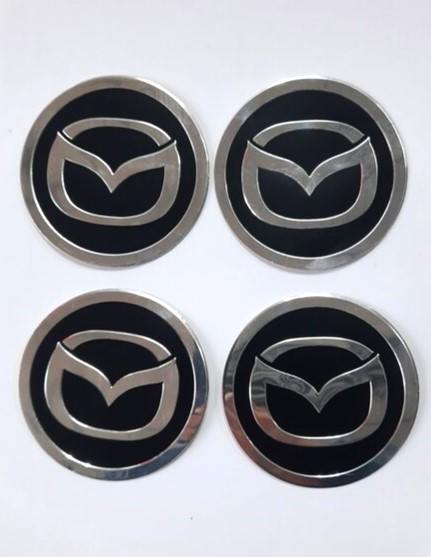 Наклейка на ковпаки MAZDA d90мм Винница - изображение 1