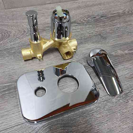 Змішувач прихованого монтажу для ванни Imprese PRAHA new VR-10030(Z) Київ