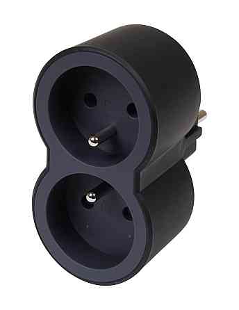 Удлинитель Legrand Biplite 2 розетки с заземлением вертикальное расположение встроенная защита от детей 16А Киев