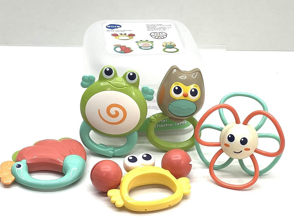 Набір брязкальце Hola Toys 5шт (E318B) Чернігів - фото 2