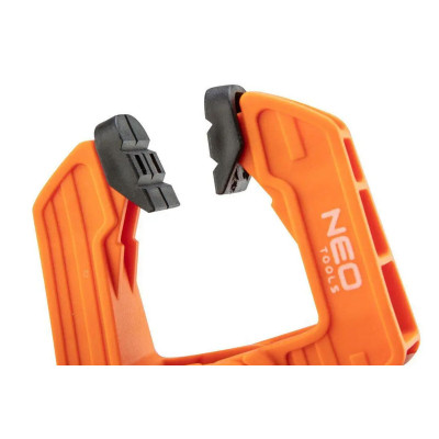 Струбцина Neo Tools затискач пружинний, пластик, 75мм (45-522) Вінниця - фото 4