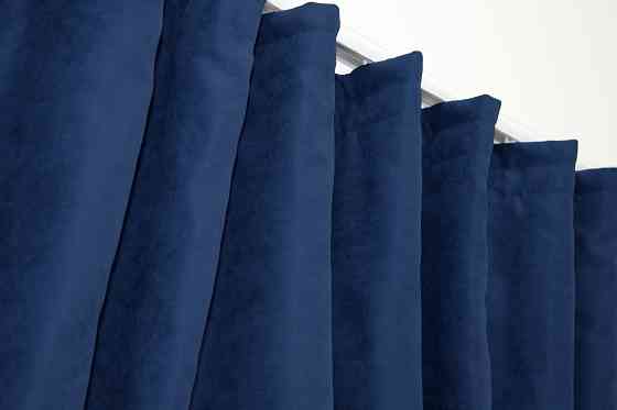 Кухонные шторы VR-Textil № 073к с ламбрекеном и подхватами розово-золотистый с синим 290х170 см (52-0377) Киев