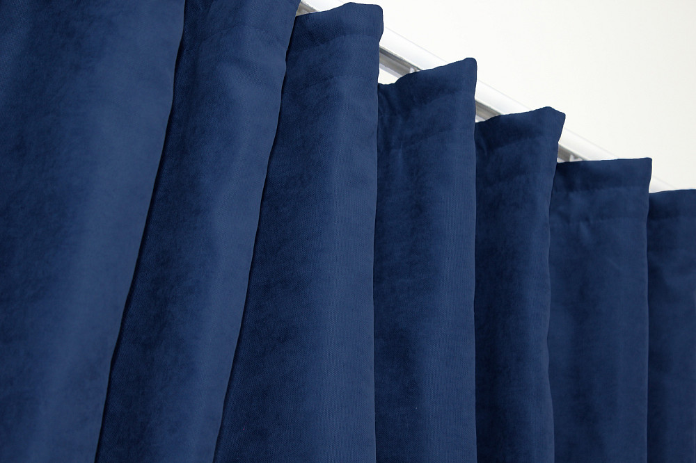 Кухонные шторы VR-Textil № 073к с ламбрекеном и подхватами розово-золотистый с синим 290х170 см (52-0377) Киев - изображение 5