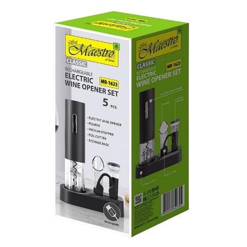 Набір аксесуарів для вина 5 предметів MR-1623 Maestro Житомир - изображение 3