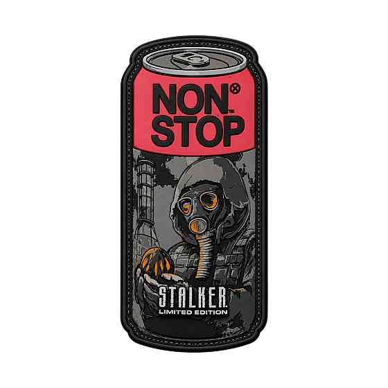 Патч / шеврон Non stop STALKER: Радіація Київ