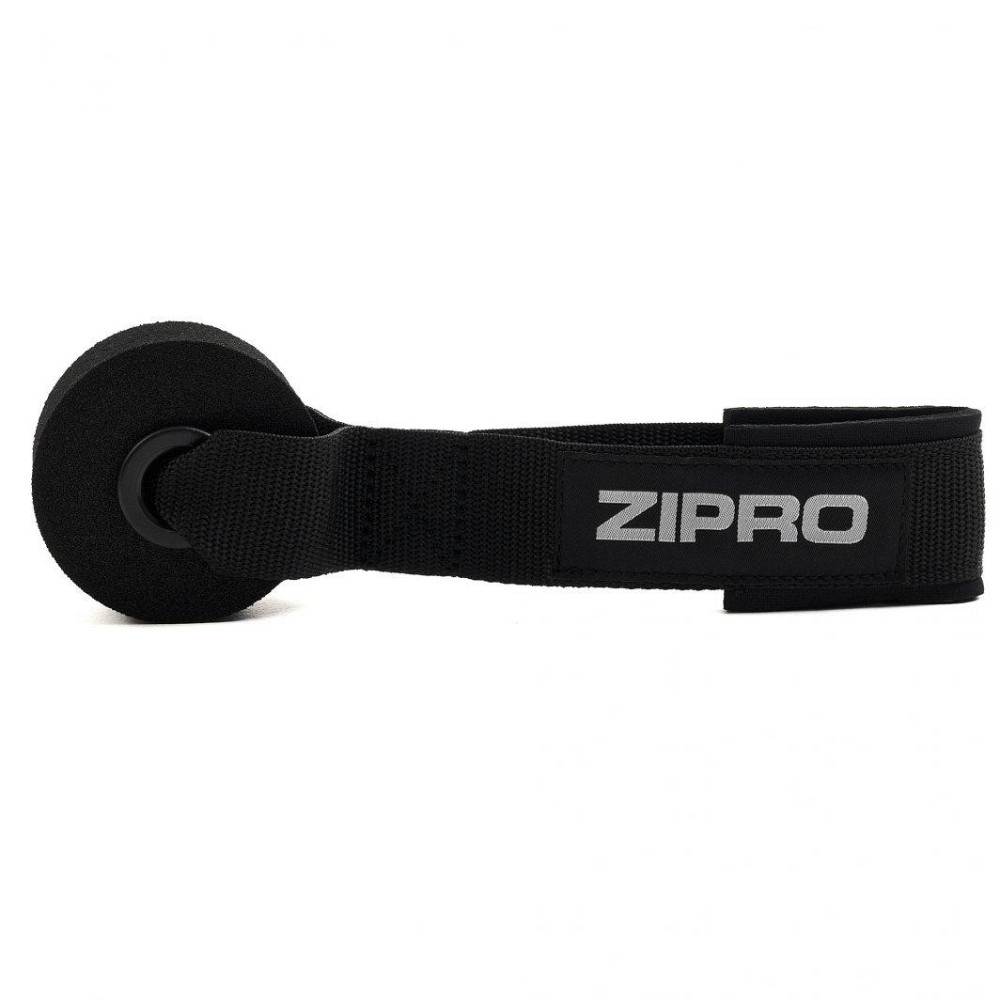 Набор лент-эспандеров для упражнений ZIPRO + аксессуары 11 элементов серо-черный Киев - изображение 8