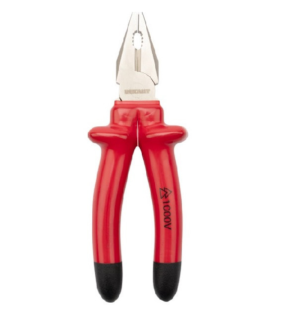 Плоскогубці з прорезиненими ручками 21 см Дніпро - фото 1