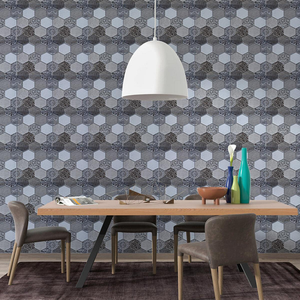 Декоративна ПВХ плитка на самоклейці 300х300х5мм Квадрат, ціна за 1 шт. (СПП-603) SW-00000670 Київ - фото 5