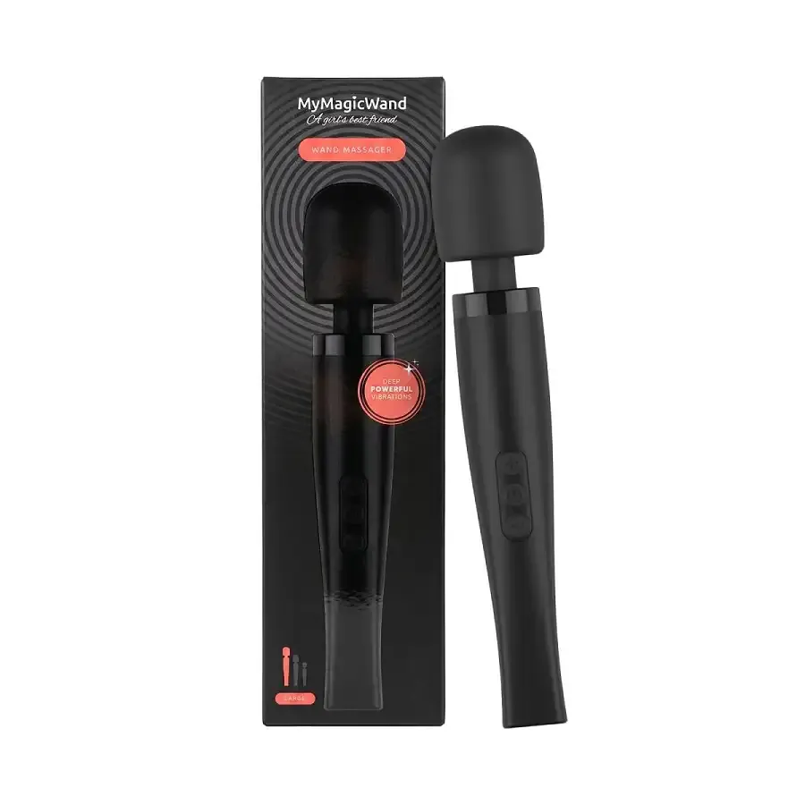 Вибромассажер MyMagicWand - Wand Massger Large Black Львов - изображение 1
