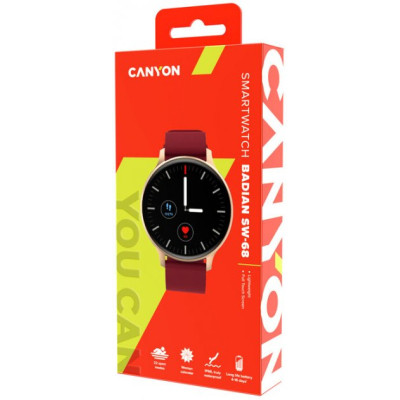 Смарт-годинник Canyon CNS-SW68RR Badian Red (CNS-SW68RR) Вінниця - фото 8