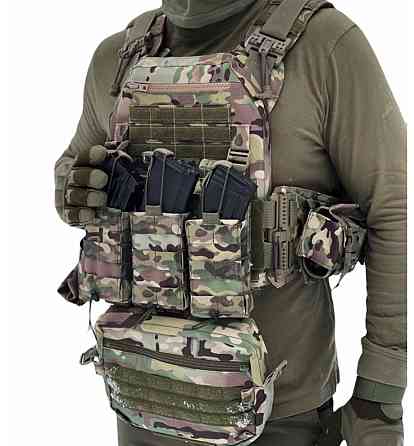 Плитоноска KR с подсумками Cordura 1000D (без плит) Мультикам Киев