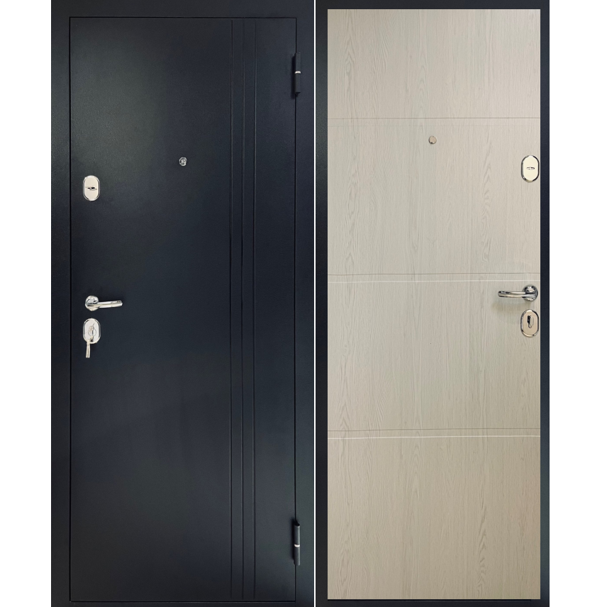 Входные двери ТАРИМУС Нью-Йорк (Крафт Белый) 960 Киев - изображение 1