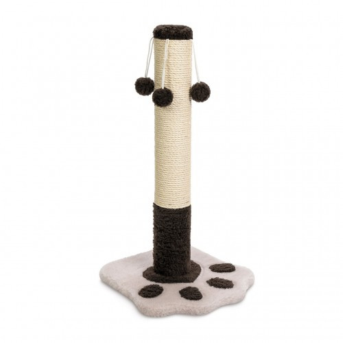 Дряпка Природа Д04 Лапка для котів з чотирма бубонами 37x37x67 см Київ - фото 1