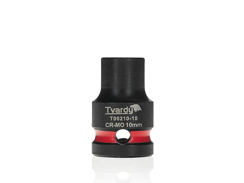 Головка ударна "Tvardy" з хром-молібденової сталі (Cr-Mo)  1/2"  6-гранна 10 мм Київ - фото 1