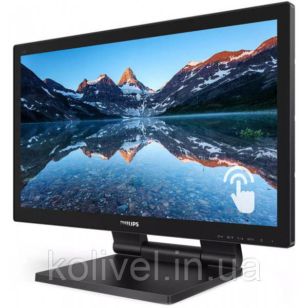 TFT 21.5" Philips 222B9T, сенсорний (10 дотиків), D-Sub, DVI-D, HDMI, DP, USB-Hub, колонки, (222B9T/00) Київ - фото 3