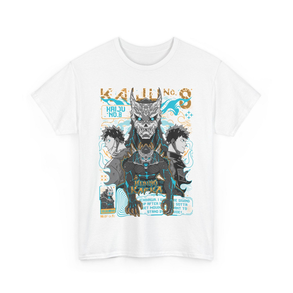 Футболка з аніме принтом Каіджу Но Хосхіна Гіфт оверсайз (S/M/L) Чорний AnimeJ0258 Дніпро - фото 6