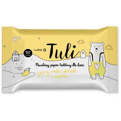 Туалетная бумага Luba Tuli Увлажненный для детей Манго 50 шт. (5903968220464) Винница