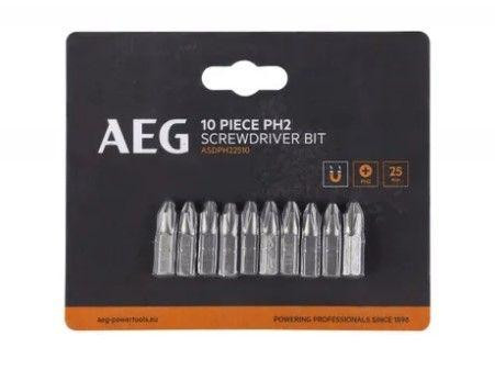 Біта AEG ASDPH22510, PH2, 25мм (10шт) Одеса - фото 1