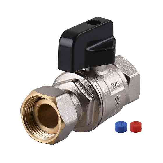 Кран шаровый для котла 3/4″ ARCO 150854 прямой с накидной гайкой (000026817) Киев