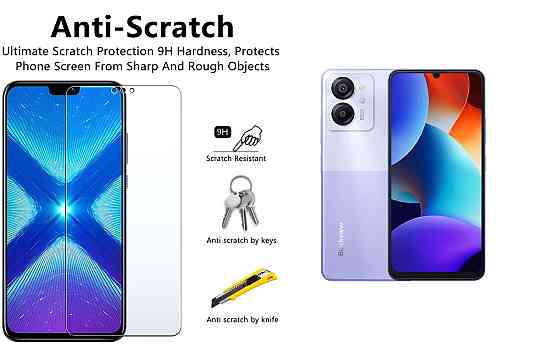 Защитное стекло NeoGlass для Blackview Color 8 – ультрапрозрачное и устойчивое Киев