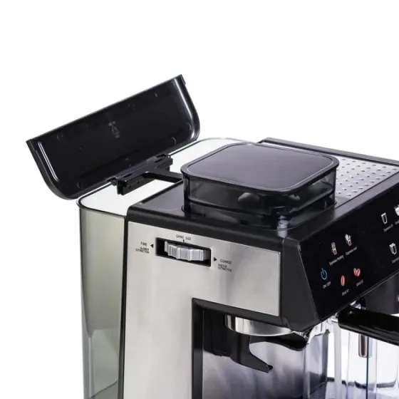 Кофемашина Sokany SK-04032 1800Вт, автоматический, двойной насос, 20 уровней помола, резервуар 2.6л, Киев