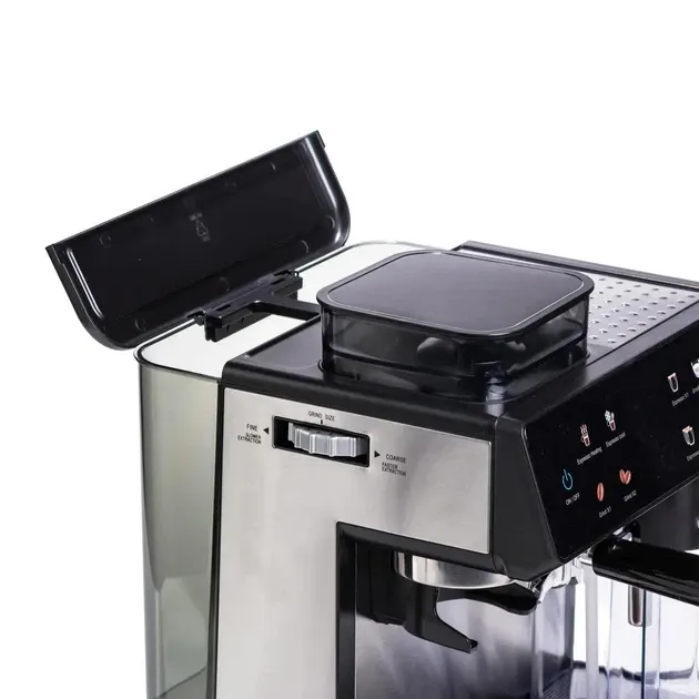 Кавомашина Sokany SK-04032 1800Вт, автоматична, подвійна помпа, 20 рівнів помелу, резервуар 2.6л, сенсорне керування Одеса - фото 5