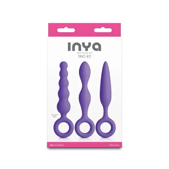 Набір анальних іграшок NS Novelties INYA - Trio Kit - Purple Львів