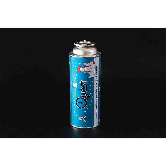 Газовый баллон бутановый Quest, 220гр Ровно