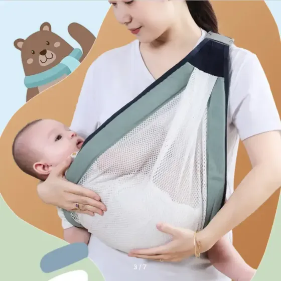 Дышащая переноска для новорожденных Слинг Baby Sling Коломыя