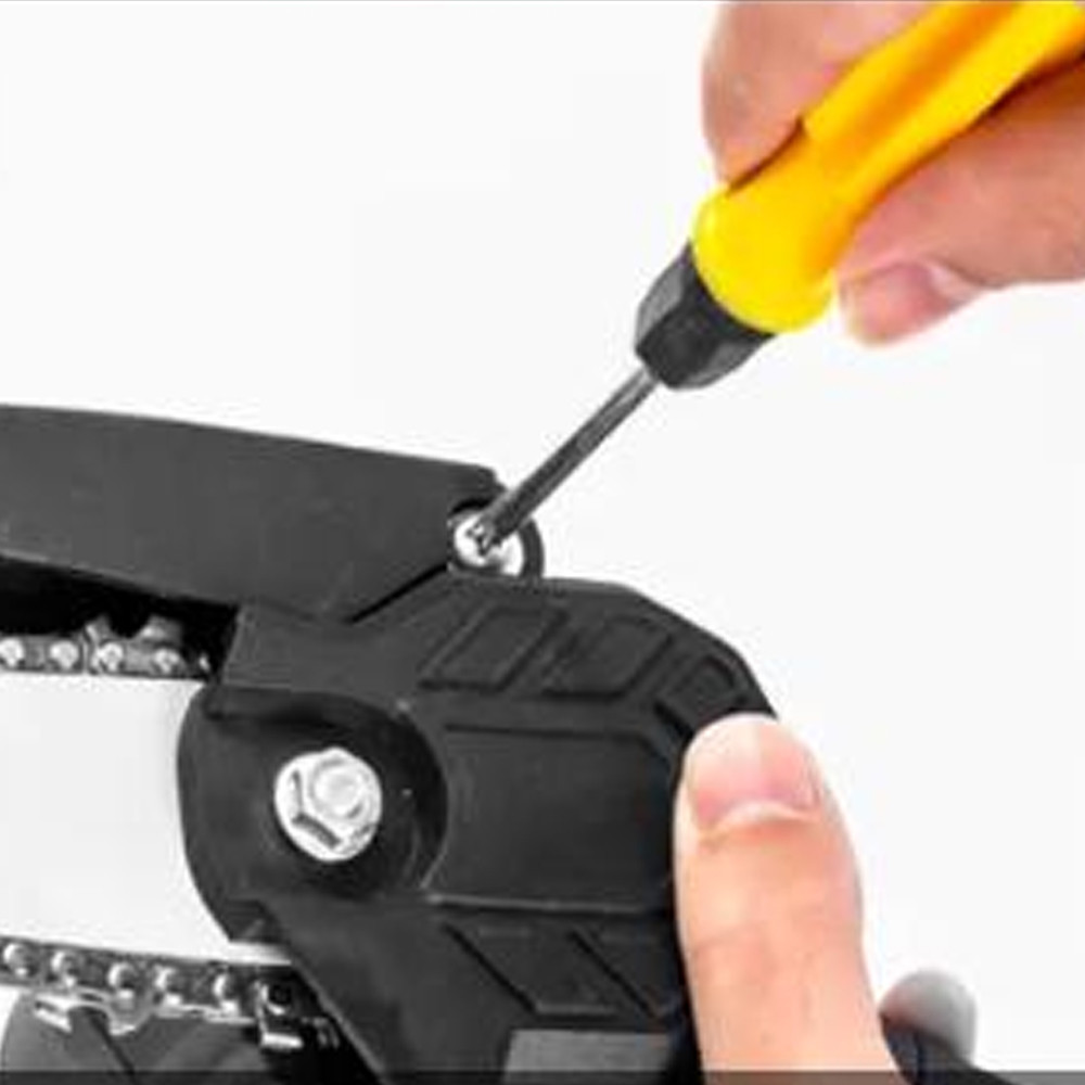 Акумуляторна ланцюгова пилка 6'' + 1 АКБ 24В SBR Київ - фото 4