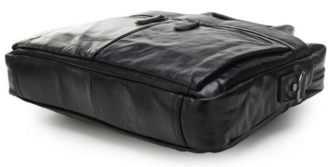 Сумка чоловіча для ноутбука і документів Чорна (Vintage) Київ - фото 9