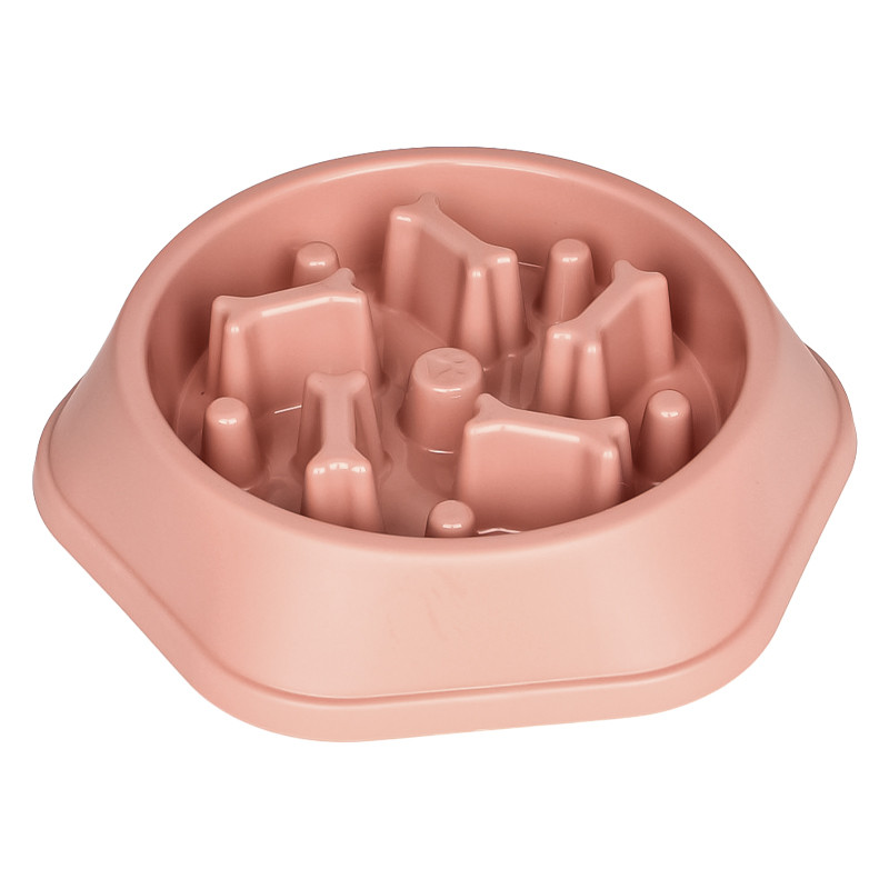 Миска для котов собак Taotaopets 119905 для медленной еды Pink Київ - фото 1