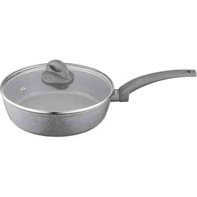 Сковорода Ardesto Gemini Gourmet Apulia з кришкою 24 см (AR2424GGL) Винница