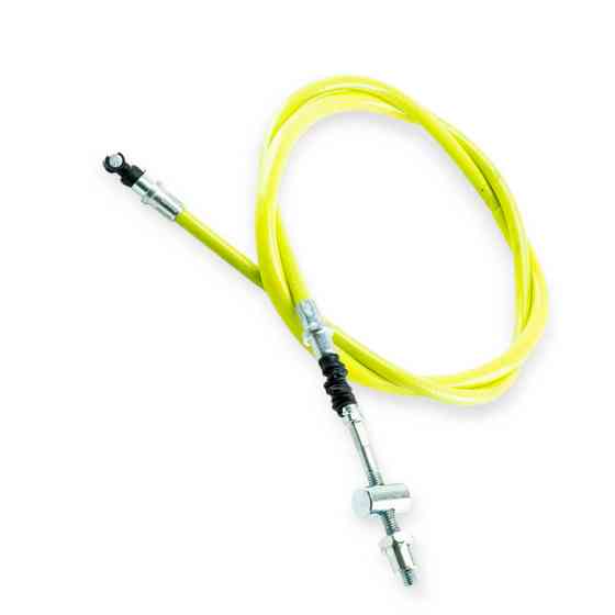 Трос пердний. Хонда DIO-50 1120мм желтый тормоза Мукачево