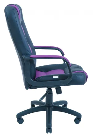 Офісне Крісло Керівника Richman Chelsea Boom 15-21 Пластік Річ М2 AnyFix Сливово-синій Київ