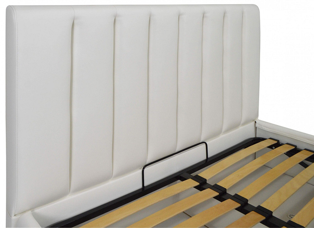 Кровать Sanam Comfort 140 х 200 см Boom 01 С подъемным механизмом и нишей для белья Белый Днепр - изображение 10