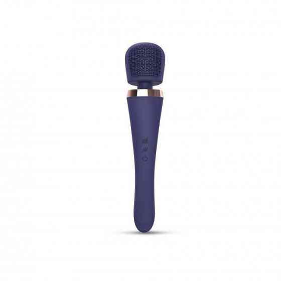 Вібромасажер з силіконовою щіточкою Love to Love Brush Crush – Midnight Indigo Sex Aura Київ