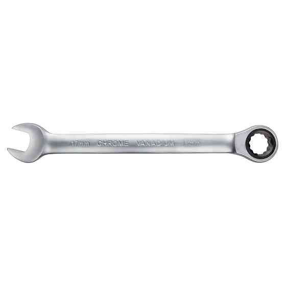 Ключ ріжково-накидний тріскачковий 17 мм CrV SIGMA (6022171) Київ